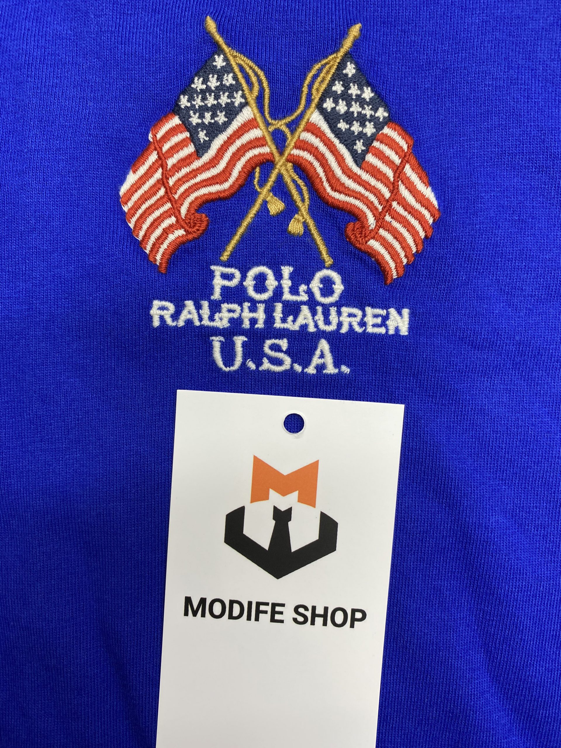 POLO RALPH LAUREN T-SHIRT USA CROSSED FLAGS - Modife Shop - Thời trang nam